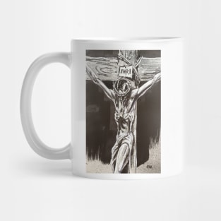 JESUS ON THE CROSS Mug